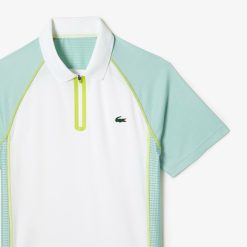 Vetements De Sport | LACOSTE Polo Homme Tennis En Pique Ultra-Dry De Polyester Recycle