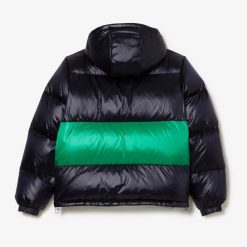 Manteaux & Vestes | LACOSTE Doudoune Reversible En Duvet Detail Color-Block