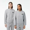 Sweatshirts | LACOSTE Sweatshirt Jogger Unie Lacoste Loose Fit Avec Badge Crocodile