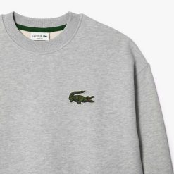 Sweatshirts | LACOSTE Sweatshirt Jogger Unie Lacoste Loose Fit Avec Badge Crocodile