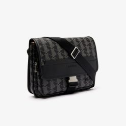 Sacoches & Pochettes | LACOSTE Grand Sac A Rabat The Blend Avec Monogramme