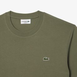 T-Shirts | LACOSTE T-Shirt Classic Fit En Jersey De Coton