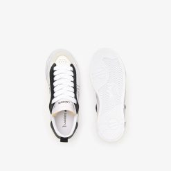 Sneakers | LACOSTE Sneakers L004 Platform Femme En Cuir Detail Colore