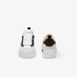 Sneakers | LACOSTE Sneakers L004 Platform Femme En Cuir Detail Colore