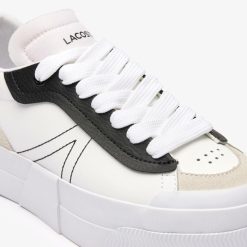 Sneakers | LACOSTE Sneakers L004 Platform Femme En Cuir Detail Colore