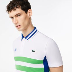 Vetements De Sport | LACOSTE Polo Tennis Pique Ultra-Dry Sport Edition Roland Garros