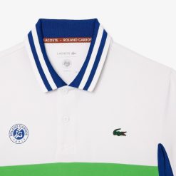 Vetements De Sport | LACOSTE Polo Tennis Pique Ultra-Dry Sport Edition Roland Garros