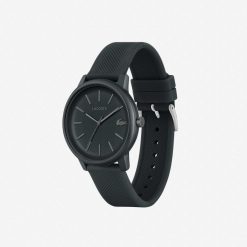 Montres | LACOSTE Montre 3 Aiguilles Lacoste.12.12 Silicone Noir