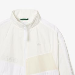 Survetements | LACOSTE Veste Courte Sportsuit Deperlante Oversize Patchwork