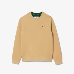 Sweatshirts | LACOSTE Sweatshirt Col Rond Regular Fit Pique Double Face