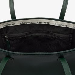 Sacs A Main & Cabas | LACOSTE Grand Sac Cabas L.12.12 Imprime Signature Toile Enduite