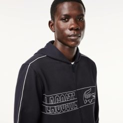 Sous-Vetements & Vetements D'Interieur | LACOSTE Sweatshirt D'Interieur A Capuche Avec Inscriptions