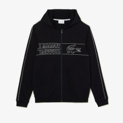 Sous-Vetements & Vetements D'Interieur | LACOSTE Sweatshirt D'Interieur A Capuche Avec Inscriptions