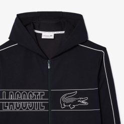 Sous-Vetements & Vetements D'Interieur | LACOSTE Sweatshirt D'Interieur A Capuche Avec Inscriptions