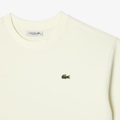 T-Shirts | LACOSTE T-Shirt Oversize En Pique Double-Face