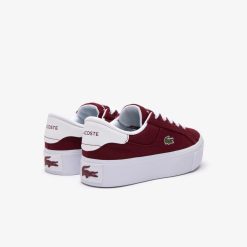 Sneakers | LACOSTE Sneakers Ziane Platform Femme En Textile