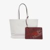 Sacs A Main & Cabas | LACOSTE Sac Cabas Anna En Toile Reversible