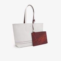 Sacs A Main & Cabas | LACOSTE Sac Cabas Anna En Toile Reversible