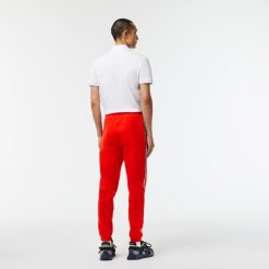 Pantalons & Shorts | LACOSTE Pantalon De Survetement Jogger Homme Lacoste Avec Bandes Siglees