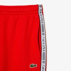 Pantalons & Shorts | LACOSTE Pantalon De Survetement Jogger Homme Lacoste Avec Bandes Siglees