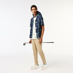 Polos | LACOSTE Polo Homme Lacoste Golf Imprime Crocodile