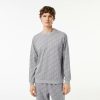 Sous-Vetements & Vetements D'Interieur | LACOSTE Sweatshirt D'Interieur Imprime En Molleton Coton