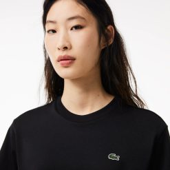 T-Shirts | LACOSTE T-Shirt Relaxed Fit En Jersey De Coton Pima Leger