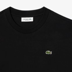 T-Shirts | LACOSTE T-Shirt Relaxed Fit En Jersey De Coton Pima Leger