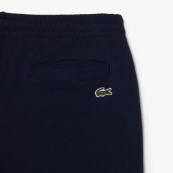 Pantalons & Shorts | LACOSTE Pantalon De Survetement Homme Coupe Fuselee Inscription Lacoste