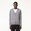 Pullovers | LACOSTE Cardigan En Laine Merinos