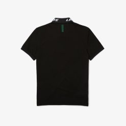 Polos | LACOSTE Polo Homme Slim Fit En Pique Stretch Avec Marquage Lacoste