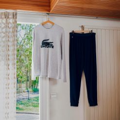 Sous-Vetements & Vetements D'Interieur | LACOSTE Ensemble De Pyjama Long Avec Logo Velours