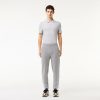 Pantalons & Shorts | LACOSTE Pantalon De Jogging Jogger Slim Fit En Coton Melange Chine