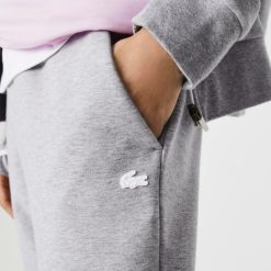 Pantalons & Shorts | LACOSTE Pantalon De Jogging Jogger Slim Fit En Coton Melange Chine