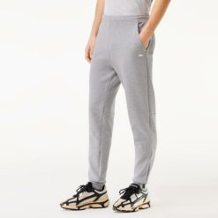 Pantalons & Shorts | LACOSTE Pantalon De Jogging Jogger Slim Fit En Coton Melange Chine