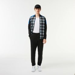 Vetements De Sport | LACOSTE Ensemble De Survetement Homme A Carreaux Lacoste Tennis