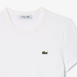 T-Shirts | LACOSTE T-Shirt Slim Fit En Jersey Stretch Extensible