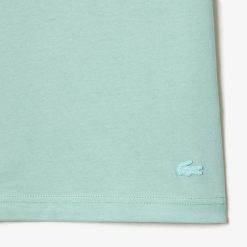 T-Shirts | LACOSTE T-Shirt Imprime En Jersey Epais De Coton