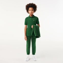 Vetements Fille | LACOSTE Polo Enfant Lacoste Regular Fit En Petit Pique Uni