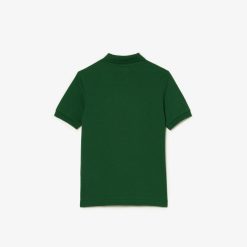 Vetements Fille | LACOSTE Polo Enfant Lacoste Regular Fit En Petit Pique Uni