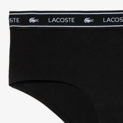 Sous-Vetements Et Vetements D'Interieur | LACOSTE Shorty Avec Ceinture Siglee En Coton Stretch