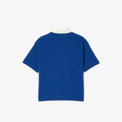 Vetements Fille | LACOSTE Polo Color-Block En Petit Pique