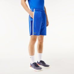 Pantalons & Shorts | LACOSTE Short Leger Lacoste Sport A Empiecements Color-Block