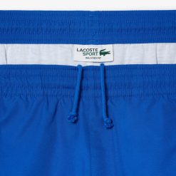 Pantalons & Shorts | LACOSTE Short Leger Lacoste Sport A Empiecements Color-Block