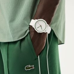 Montres | LACOSTE Montre 3 Aiguilles Crocodile Lacoste.12.12 Silicone