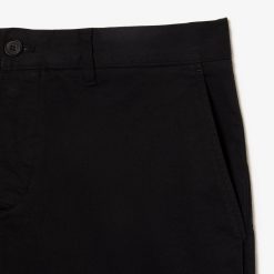 Pantalons & Shorts | LACOSTE Bermuda Slim Fit Uni En Coton Stretch