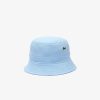 Chapeaux & Casquettes | LACOSTE Bob Unie En Pique De Coton Biologique Uni