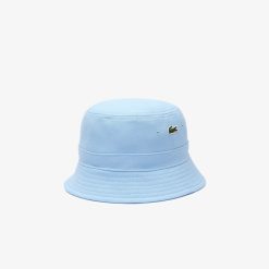 Chapeaux & Casquettes | LACOSTE Bob Unie En Pique De Coton Biologique Uni