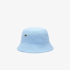 Chapeaux & Casquettes | LACOSTE Bob Unie En Pique De Coton Biologique Uni