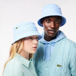 Chapeaux & Casquettes | LACOSTE Bob Unie En Pique De Coton Biologique Uni